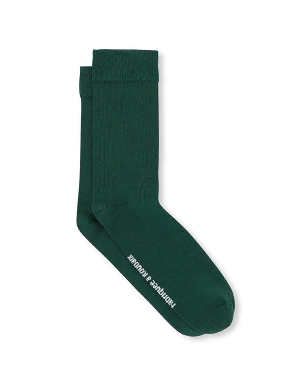 Chaussettes Cyriac vertes Chaussettes Cyriac vertes