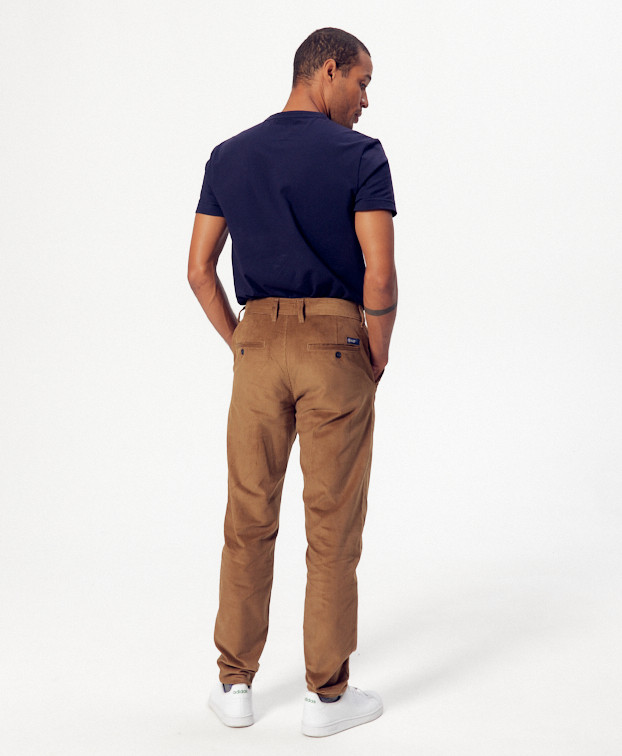 Pantalon Made In France Homme Chino Caleb camel - La Gentle Factory