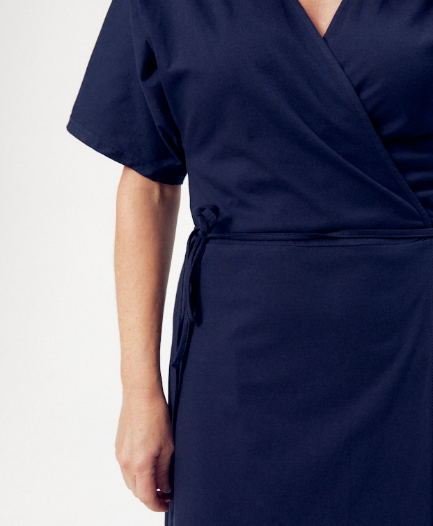 Robe Made In France & Bio Kate Bleu - La Gentle Factory Robe Made In France & Bio Kate Bleu - La Gentle Factory