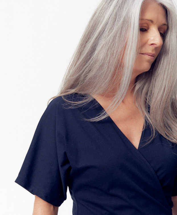 Robe Made In France & Bio Kate Bleu - La Gentle Factory Robe Made In France & Bio Kate Bleu - La Gentle Factory