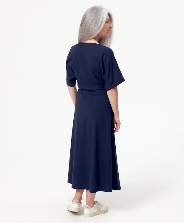 Robe Made In France & Bio Kate Bleu - La Gentle Factory Robe Made In France & Bio Kate Bleu - La Gentle Factory