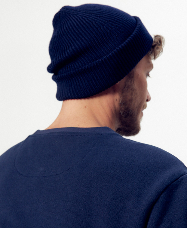 Sweat Made In France Homme Bio Basile Bleu - La Gentle Factory