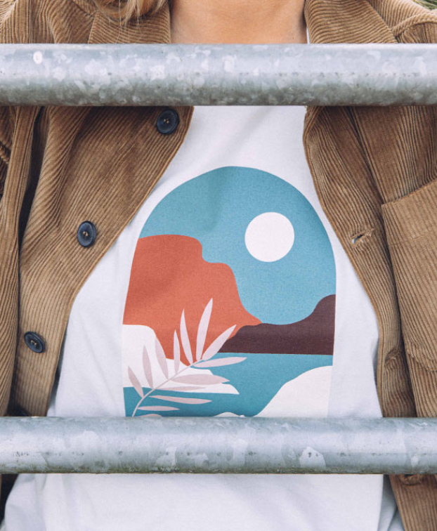 T-Shirt Made In France Femme Coton bio - La Gentle Factory T-Shirt Made In France Femme Coton bio - La Gentle Factory